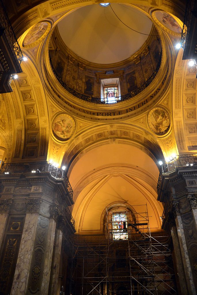 18 Looking Up At The Dome And Ceiling Catedral Metropolitana Metropolitan Cathedral Buenos Aires